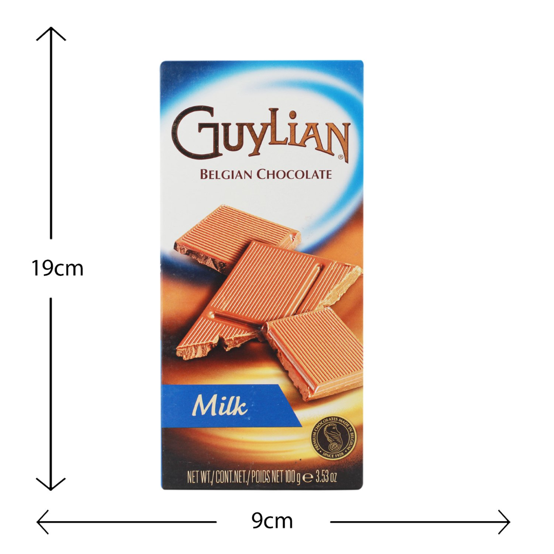 GUYLIAN MILK& ALMONDS 100G